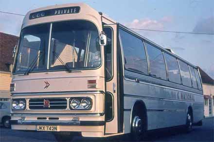 Duple Goldliner on Bedford Venturer for National Express